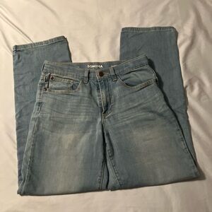 Sonoma Boys Medium Wash Straight Leg Flexwear Jeans Size 12